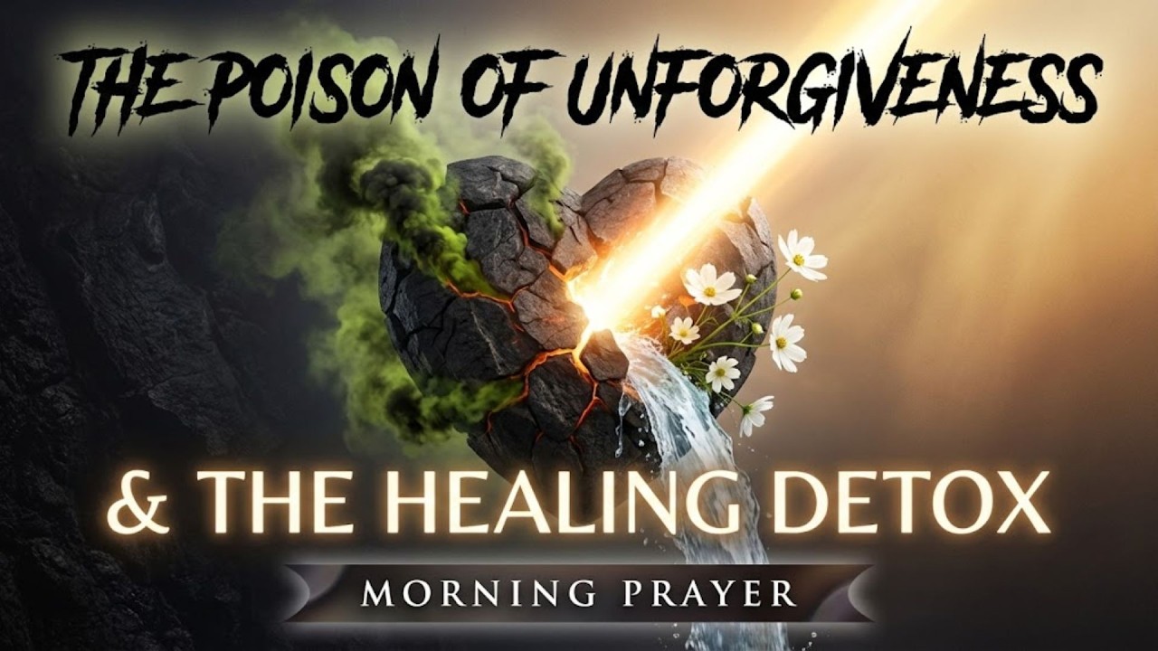 The Poison of Unforgiveness & The Healing Detox  #morningprayer