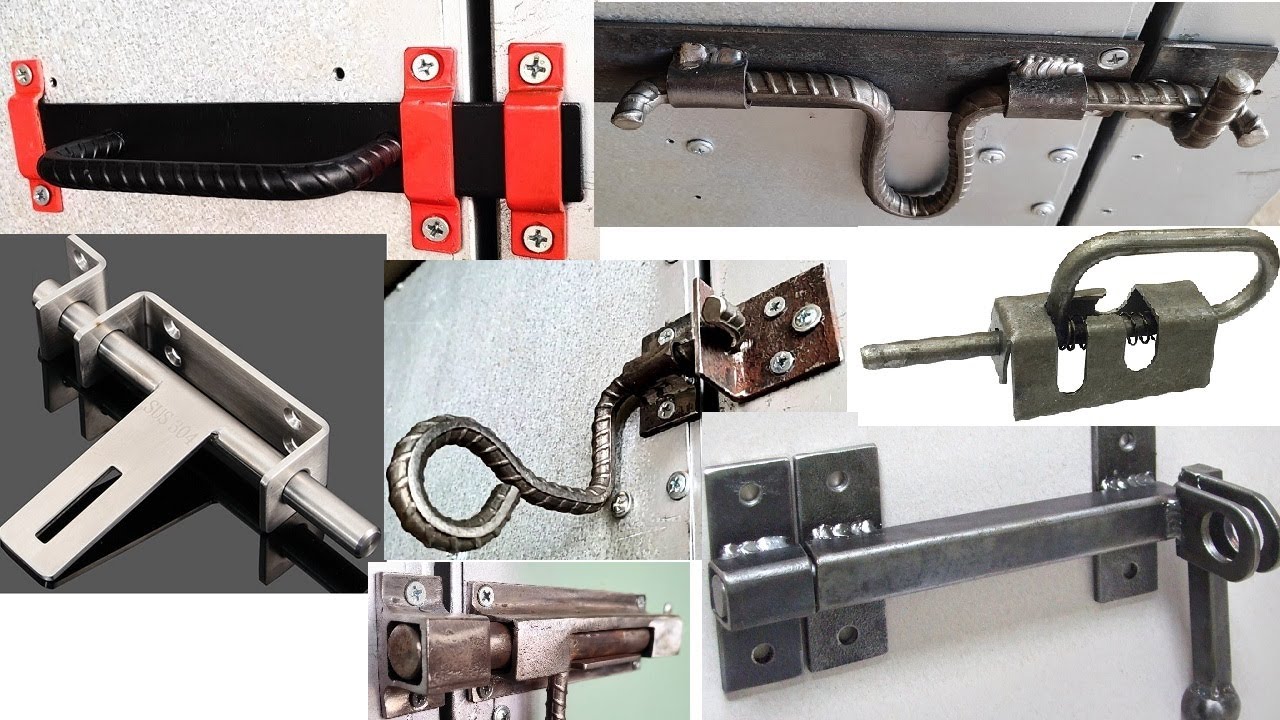 Metal door latch design ideas