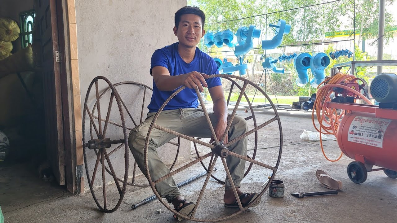 មានលក់កង់រទេះសម្រាប់យកទៅឆ្នៃធ្វើរទេះជិះភ្ជួរដី ឥវ៉ាន់ផ្ញើចេញ 25 ខេត្ត /ក្រុង