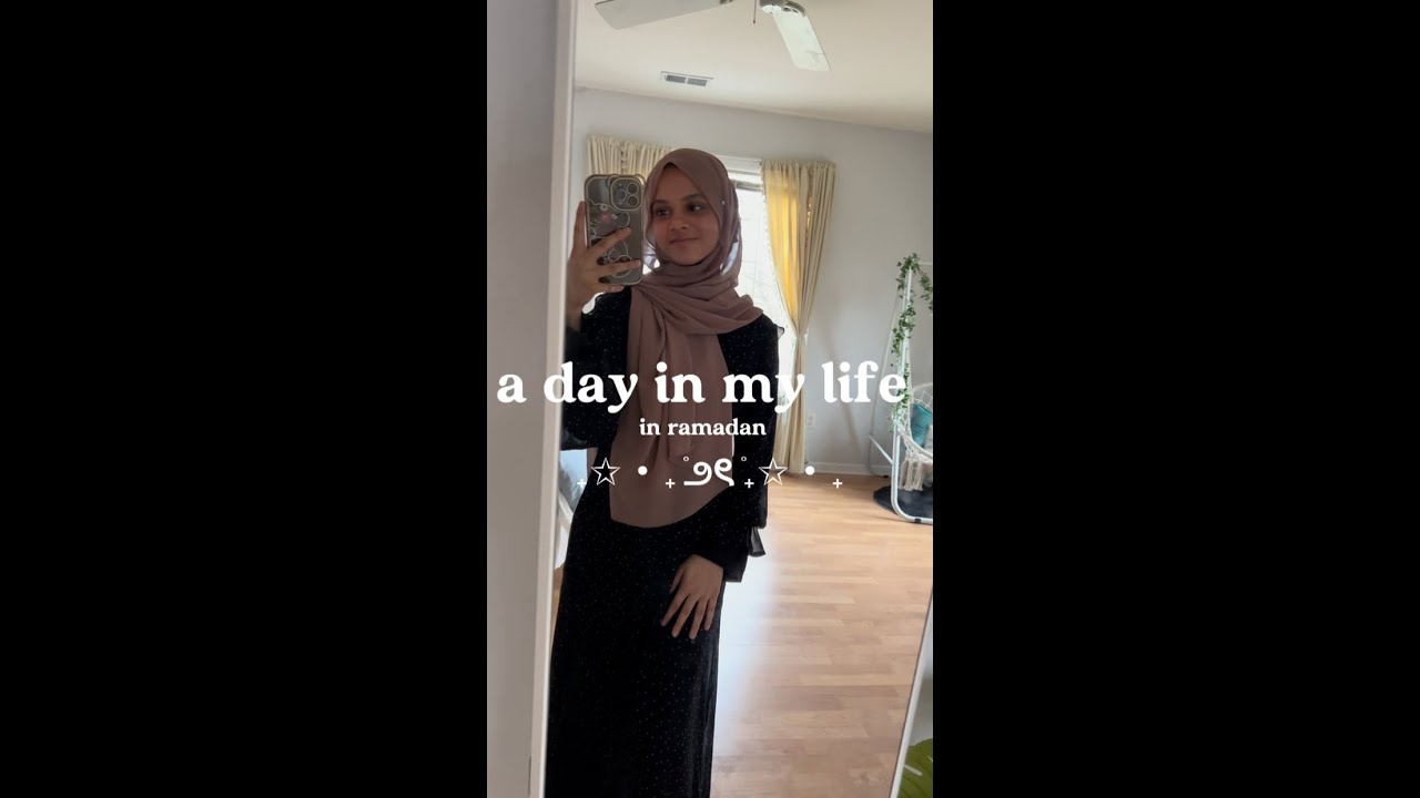 here&rsquo;s a day in my life in ramadan 🫶 hope you all are having a blessed ramadan ☺️maryam masud