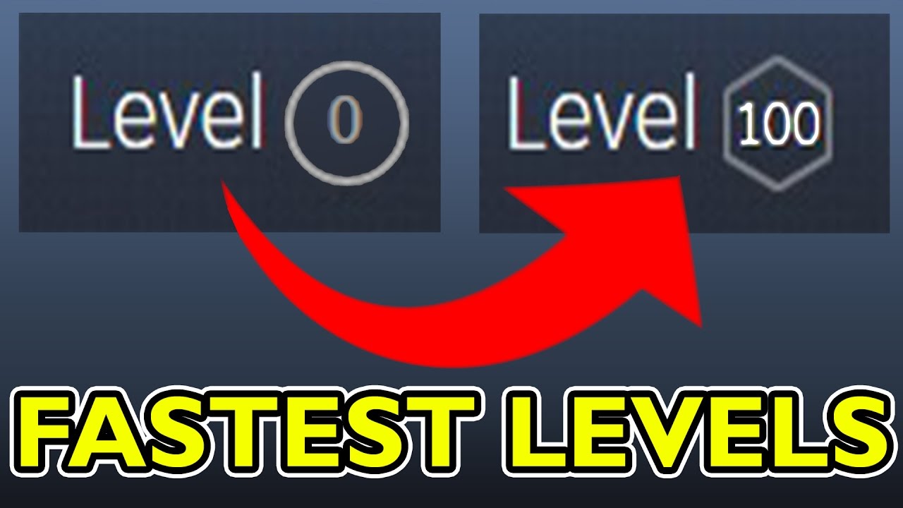 STEAM RANK UP - LEVEL 0 TO 100 (EASY AND FAST)