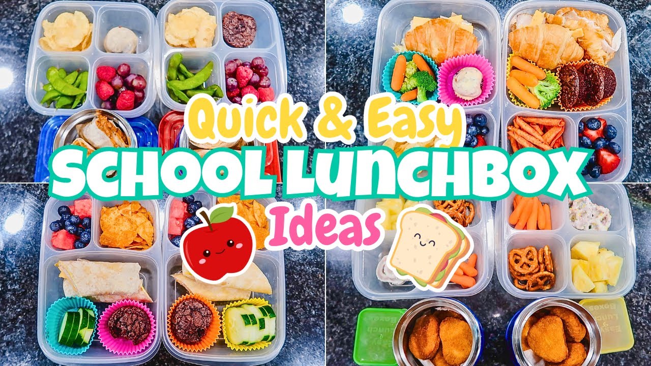 QUICK Kids Lunchbox Ideas for School | Lunchbox Inspiriation