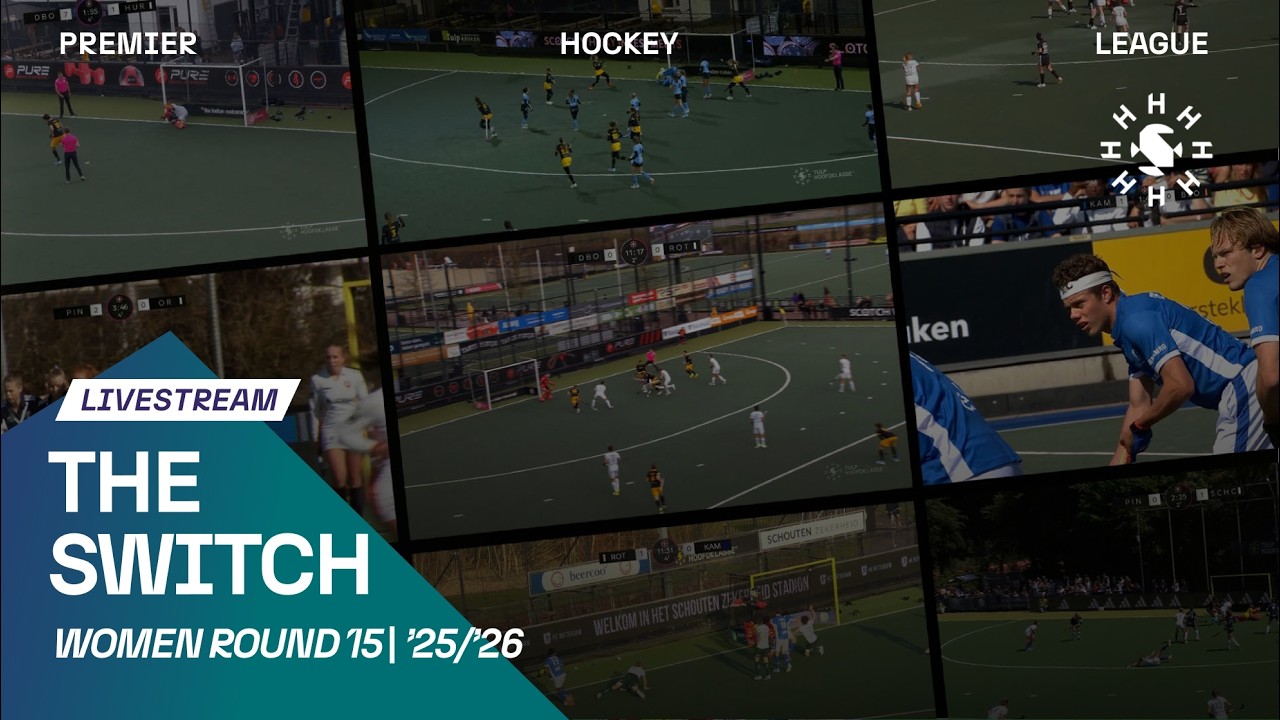 Field Hockey The Switch 🏆 Round 15 🏑 Tulp Hoofdklasse Women ‘25/’26 | Livestream