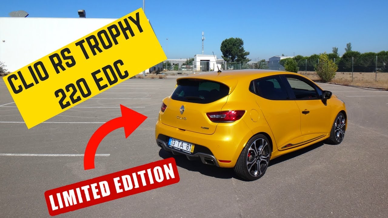 [ENG SUB] Renault Clio RS Trophy 220 EDC - Portugal Stock and Modified Car Reviews