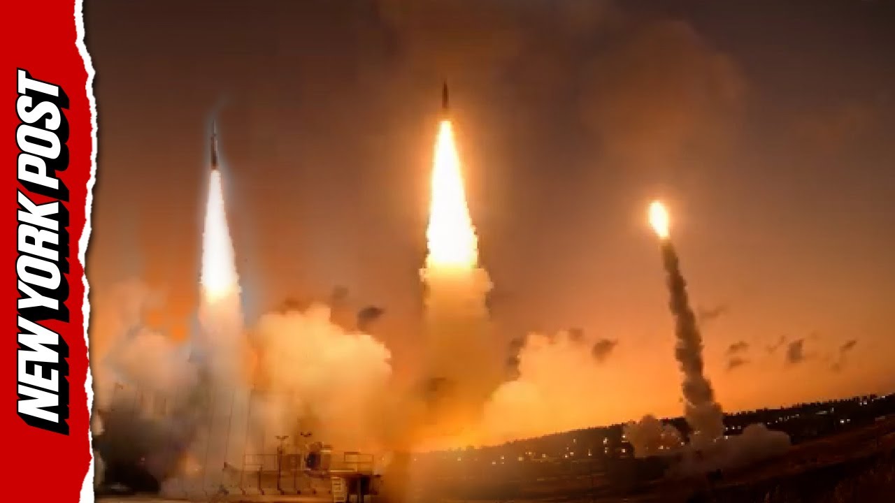Israel releases dramatic missile footage from strike on Iran