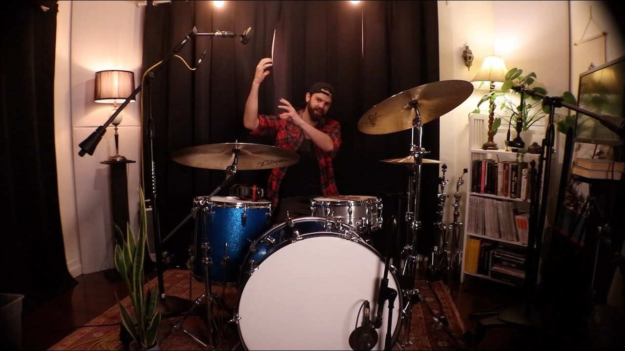 Home Recording - Getting Big Drum Sounds With 2 Mics