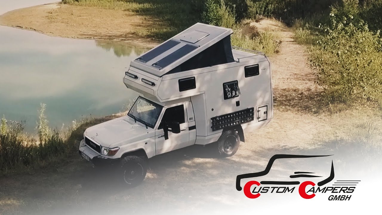 Custom Campers Toyota Land Cruiser GRJ 79 Alkoven Konzept Super Light Weight