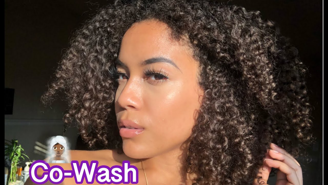 Co- Wash Curly Hair Routine 🧖🏾‍♀️👑 | Natural Hair Routine