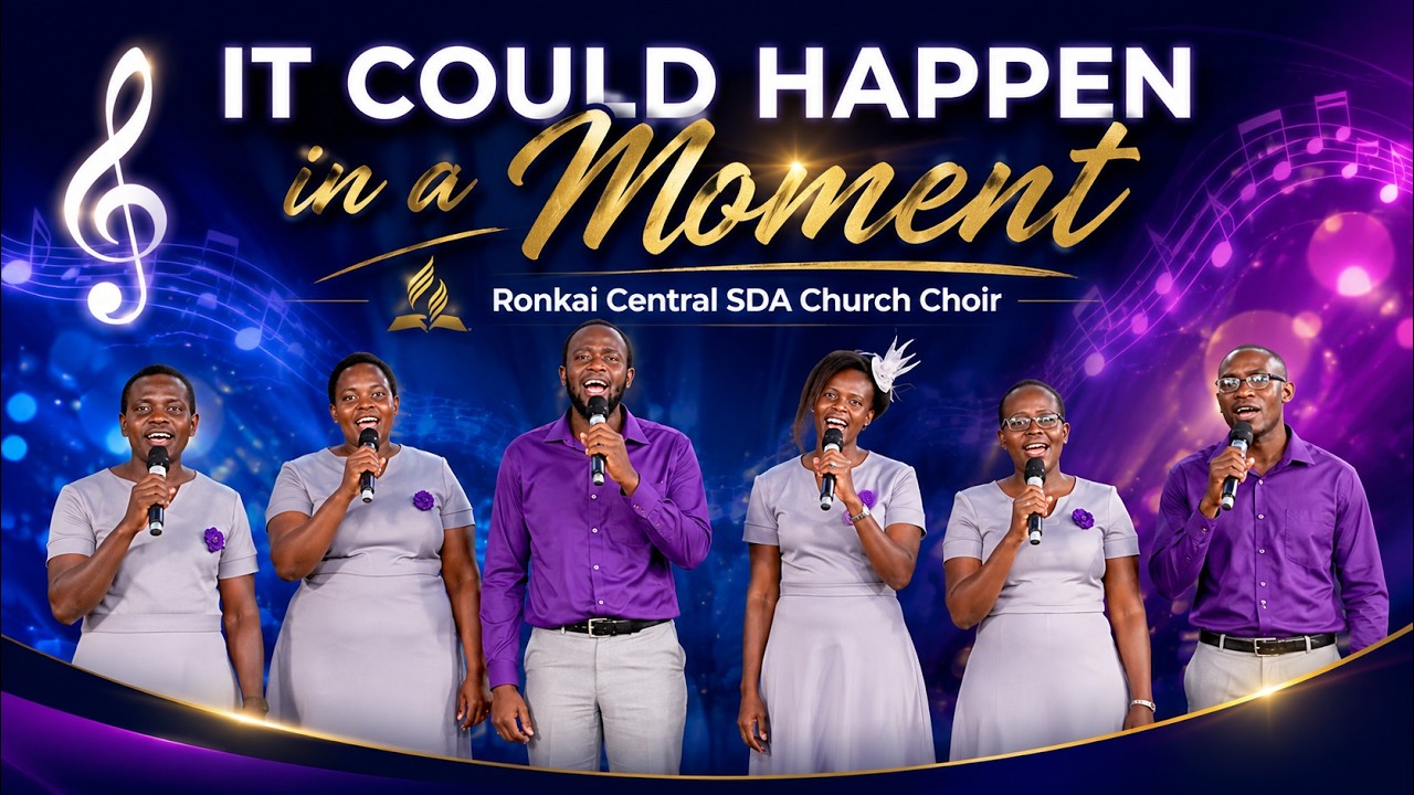 IT COULD HAPPEN IN A MOMENT/ Songwriters: Joe E. Parks/performed by Ronkai Central SDA Church Choir
