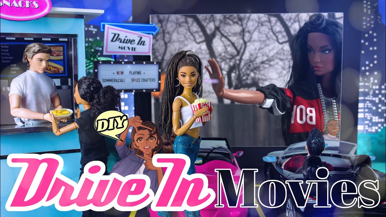 DIY - How to Make: Drive In Movie Theater with REAL Working Cell Phone Projector