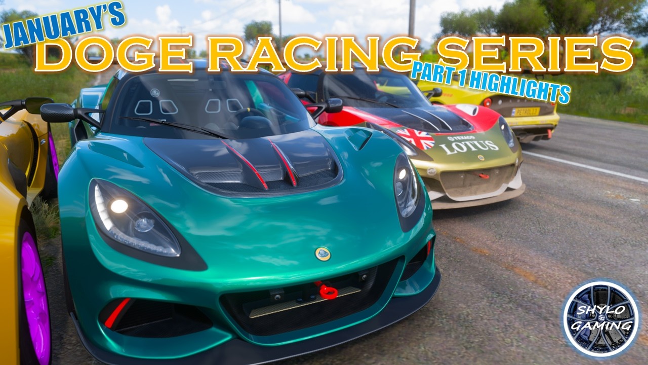EXIGE EXTREME! | Highlights of January's Doge Racing Series [Part 1] | Forza Horizon 5 🎮