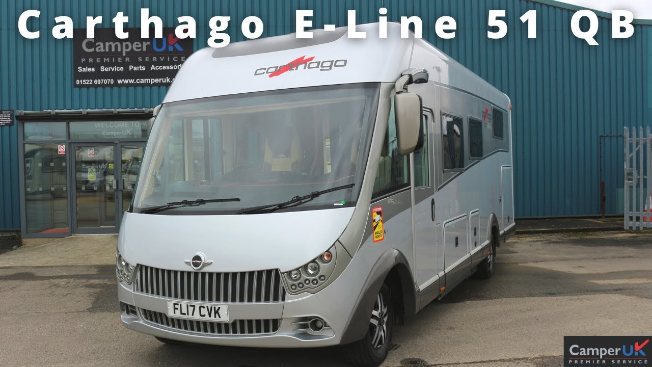 Carthago E-Line 51 QB Motorhome For Sale at Camper UK