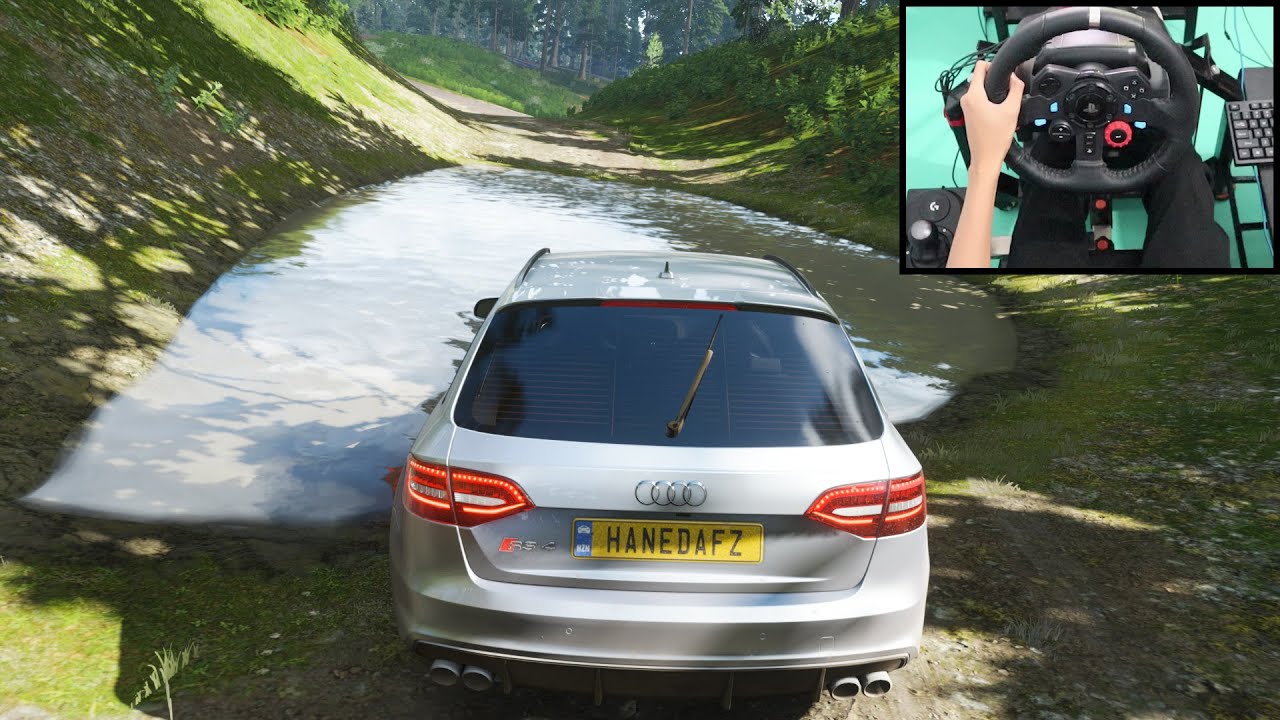 Audi RS4 - Forza Horizon 4 | Logitech g29 gameplay