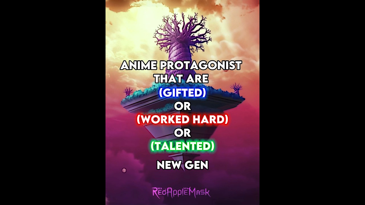 Anime Protagonist that are gifted or worked hard or talented (New Gen)