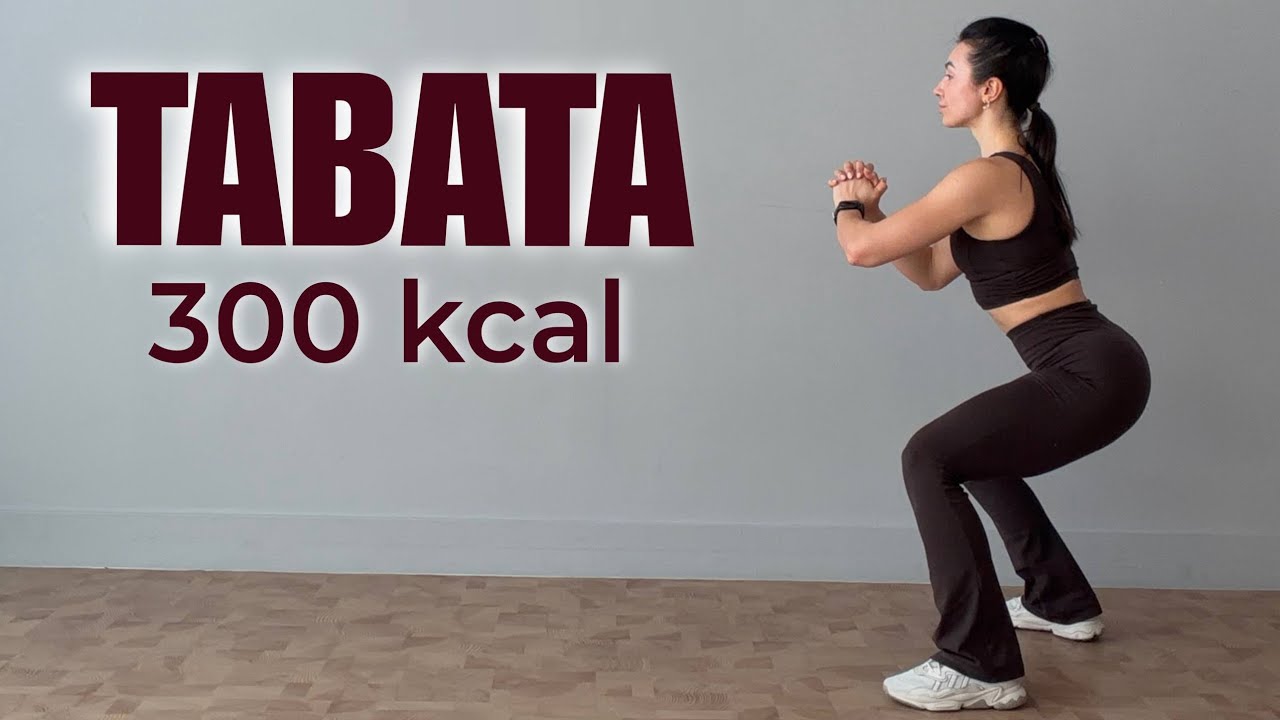 25 MIN TABATA HIIT 🔥 BURN 300 CALORIES | FULL BODY NO EQUIPMENT