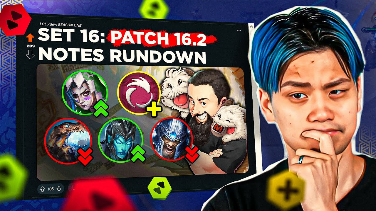 Frodan Reacts to the 16.2 Patch Notes Rundown!