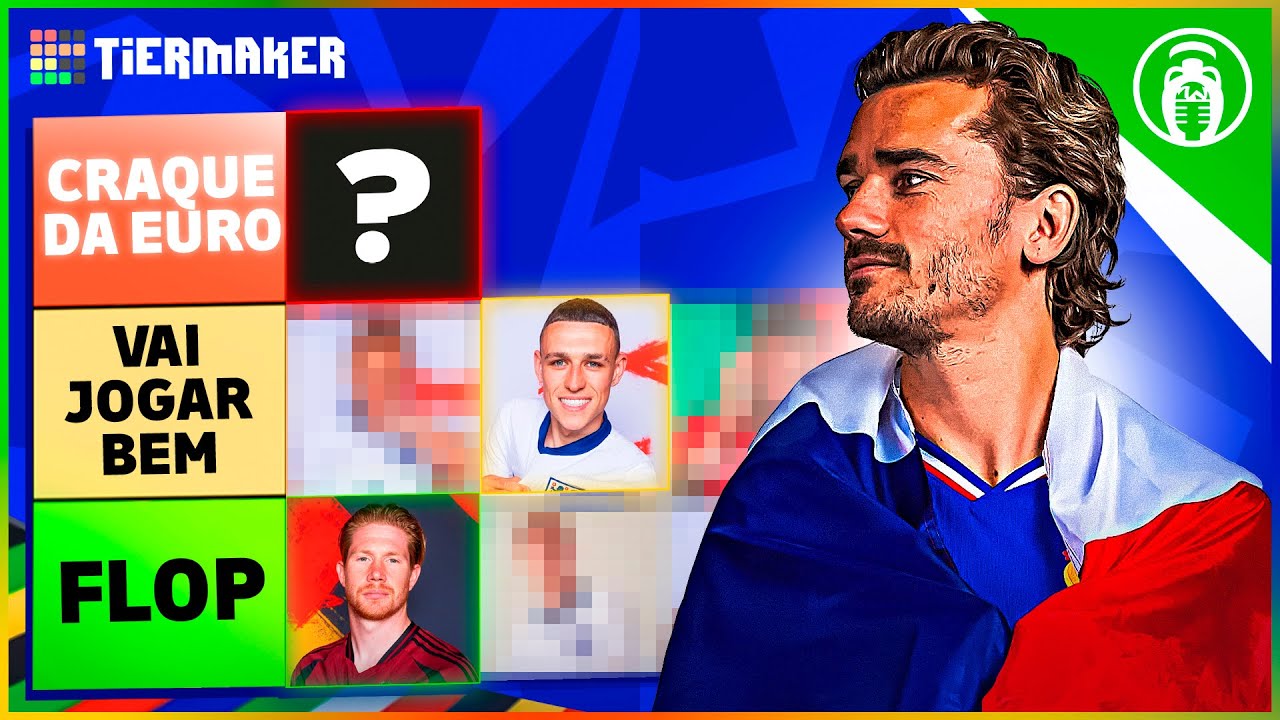 TIER LIST: jogadores que vão BRILHAR e FLOPAR na EUROCOPA! ⬇⬆