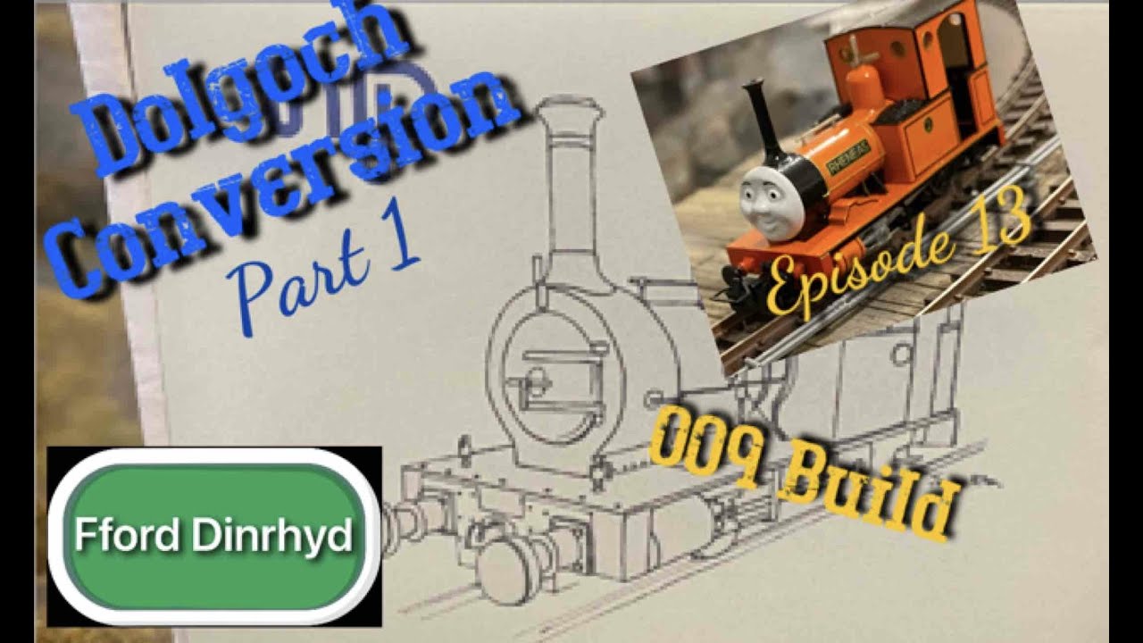 Набор для переоборудования Dolgoch, часть 1: Создание модели железной дороги OO9, эпизод 13