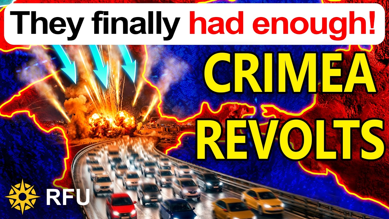 Russian Exodus! Thousands of cars heading from Crimea to Moscow