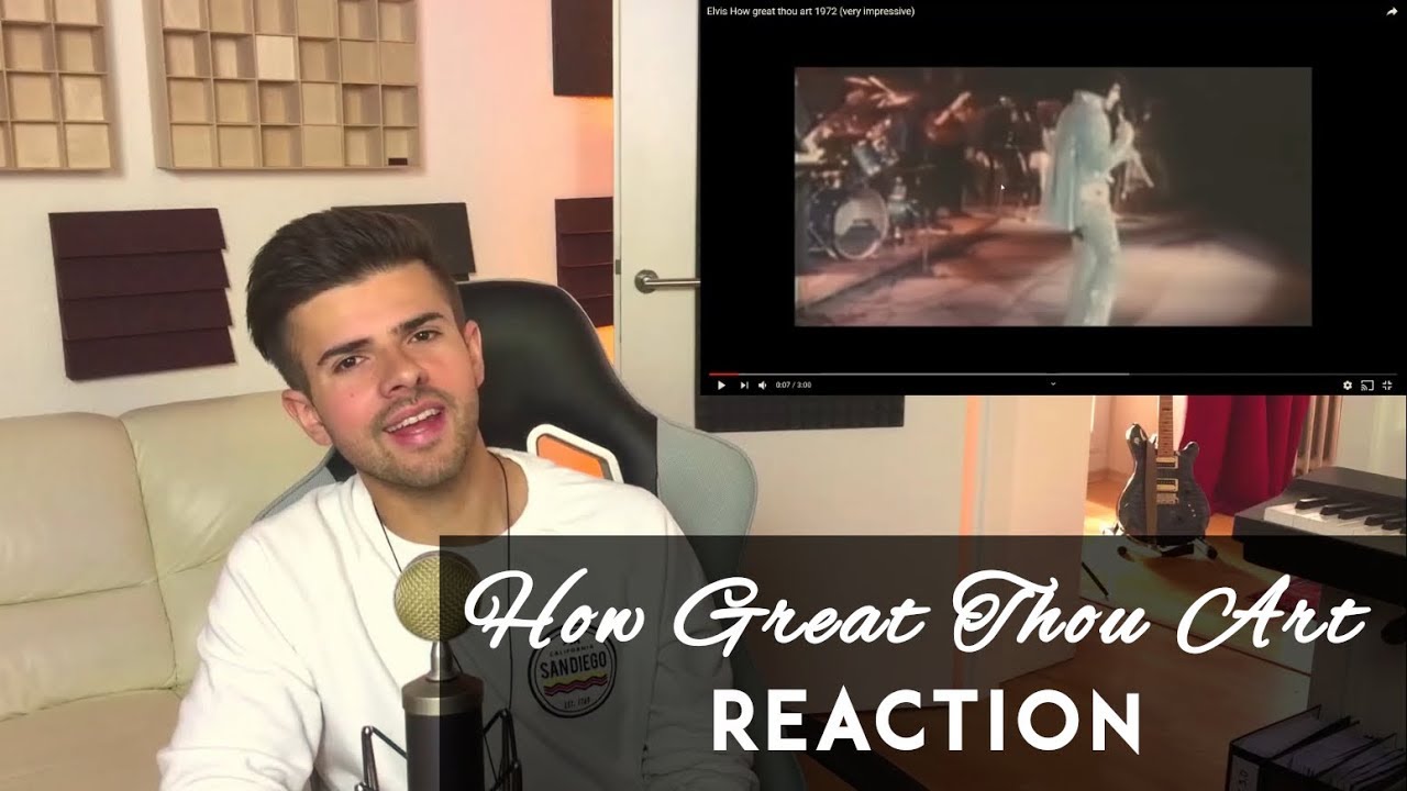 MUSICIAN REACTS to Elvis Presley - How Great Thou Art (Live 1972)