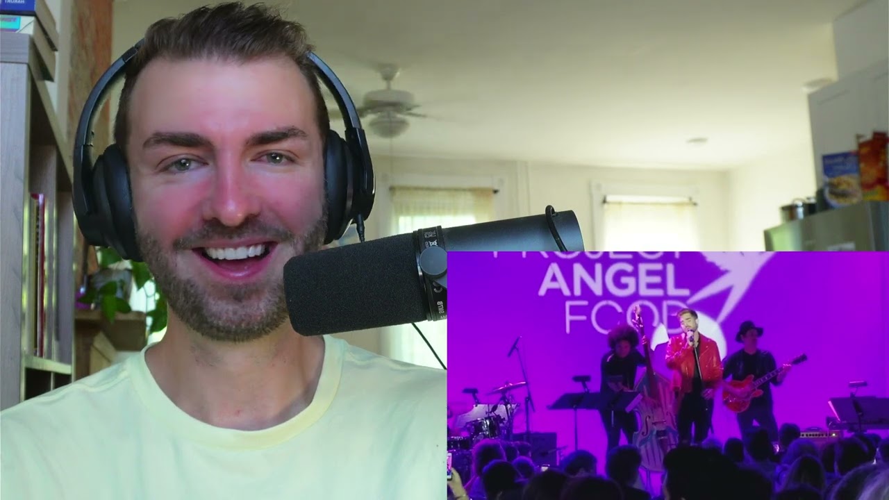 First Time Reaction |  One More Try - Adam Lambert Tribute to George Michael |
