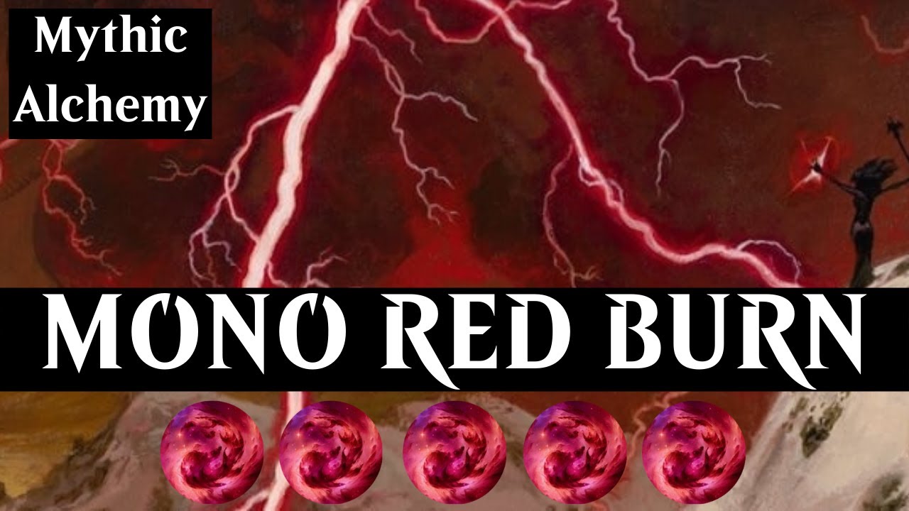 Mono Red Burn | Toralf's Disciple | Mythic Alchemy | MTG Arena | Magic the Gathering