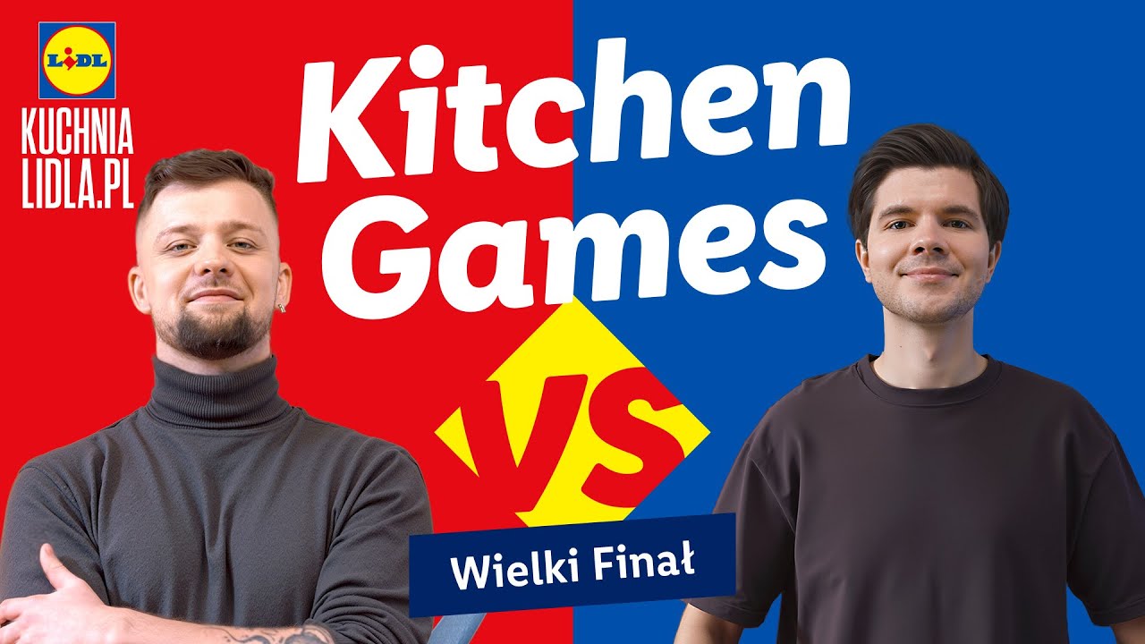 KITCHEN GAMES #7 FINAŁ: Michał Mirlak vs. Kuba &bdquo;Coocharz&rdquo; Przeździecki | Kuchnia Lidla