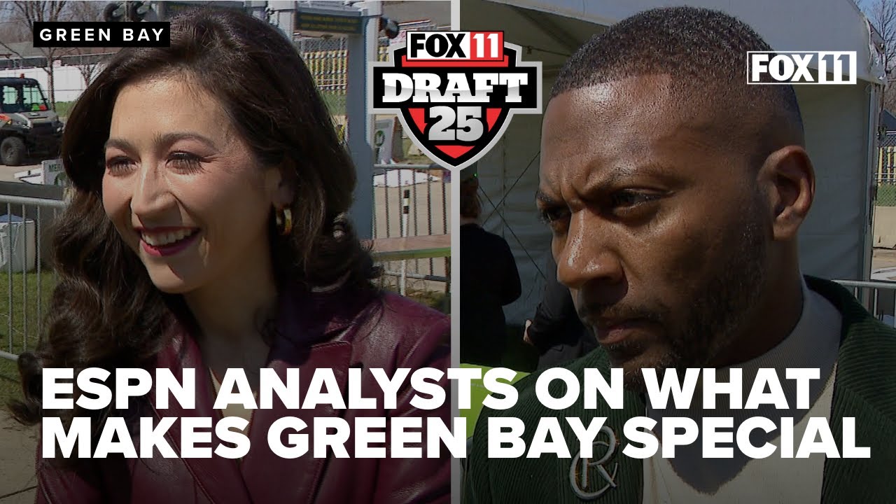 ESPN's Mina Kimes, Ryan Clark talk NFL Draft in Green Bay, Packers' draft needs