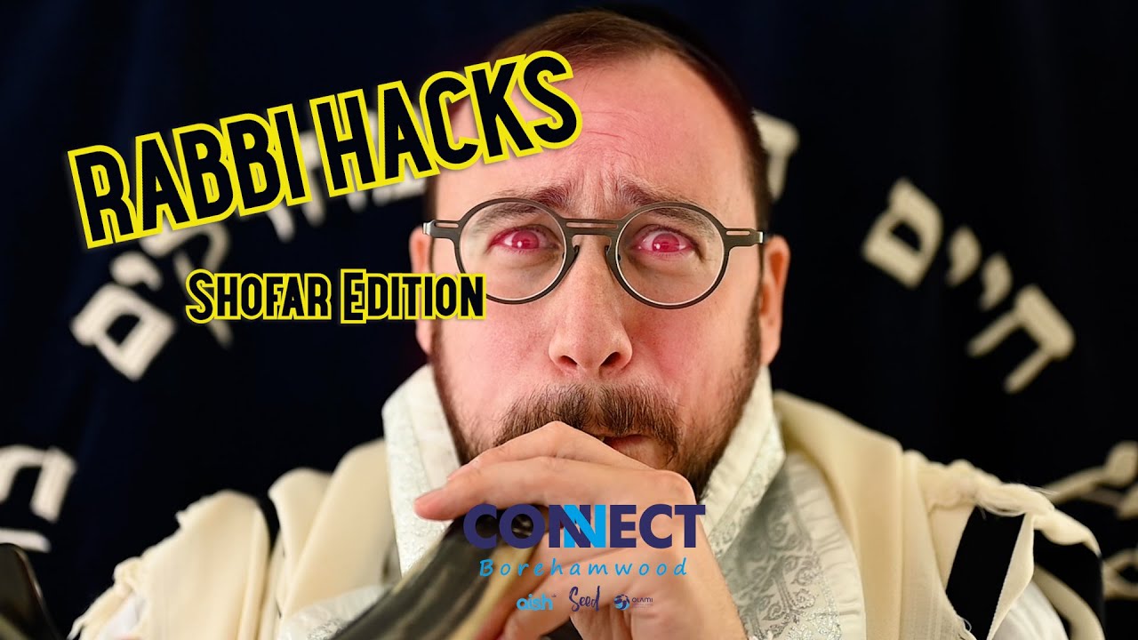 TUTORIAL how NOT to blow the Shofar - RABBI HACKS