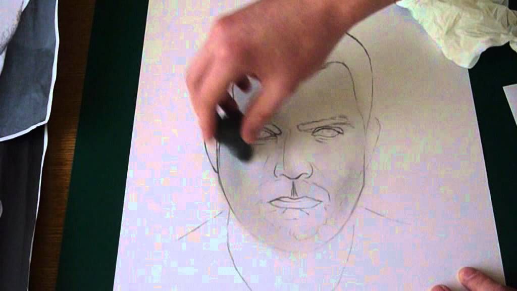 How to Draw - Skin Tones with Graphite Powder