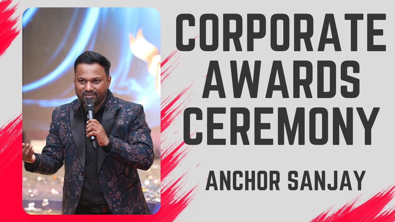 Corporate Award Ceremony | Anchor Sanjay Potdar | Corporate Event Host