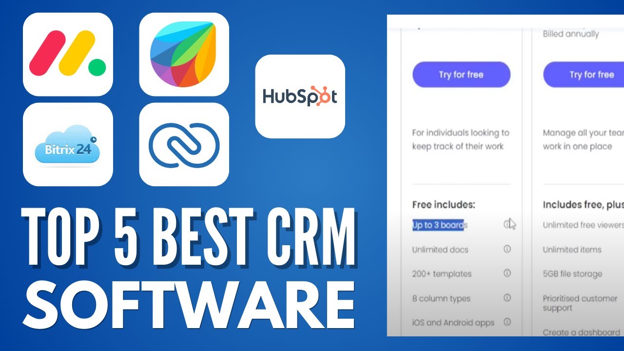 Top 5 Best Free CRM Software In 2024
