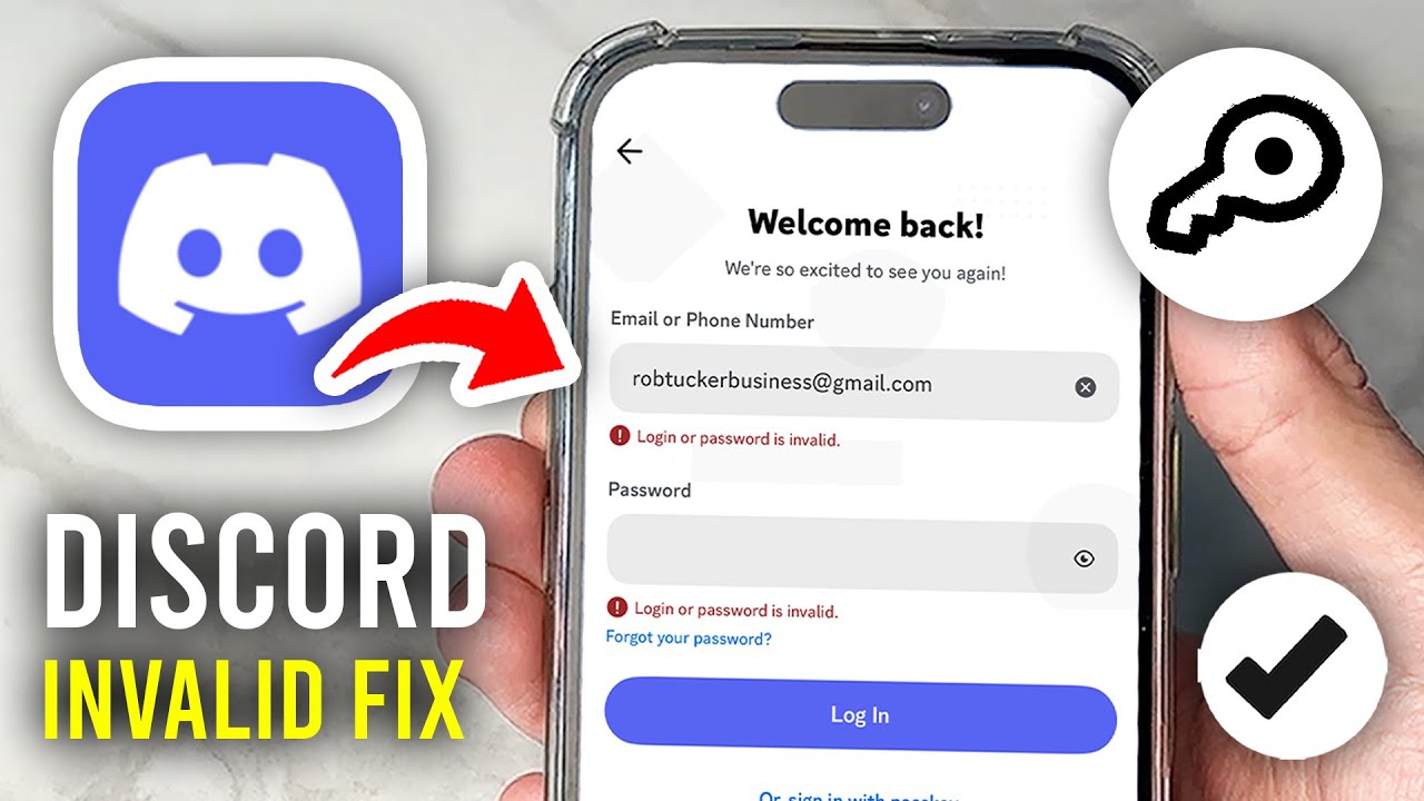 How To Fix Login or Password Is Invalid On Discord - Full Guide