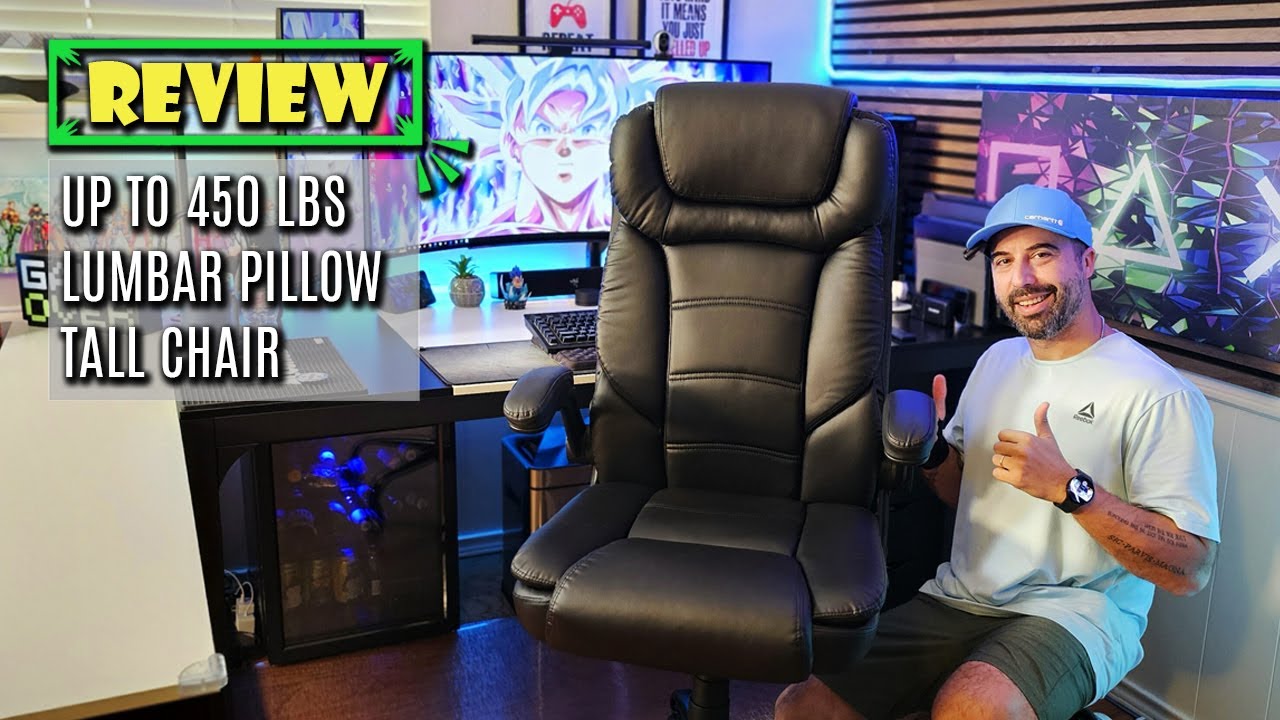 Big and Tall Office Chair 450lbs Heavy Duty Review