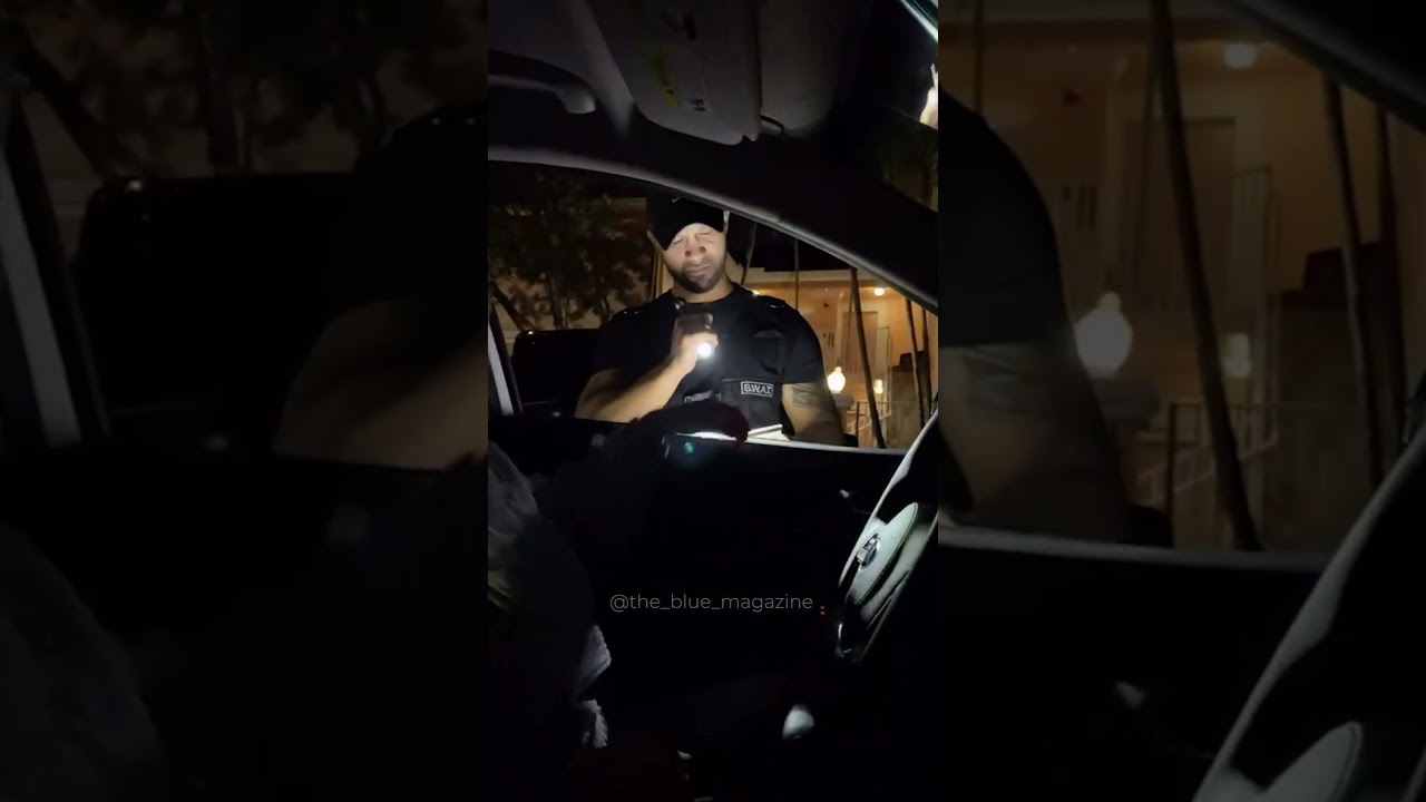 Officer Can&rsquo;t Catch a Break Even At Work 😂 (@ortizfamily275)