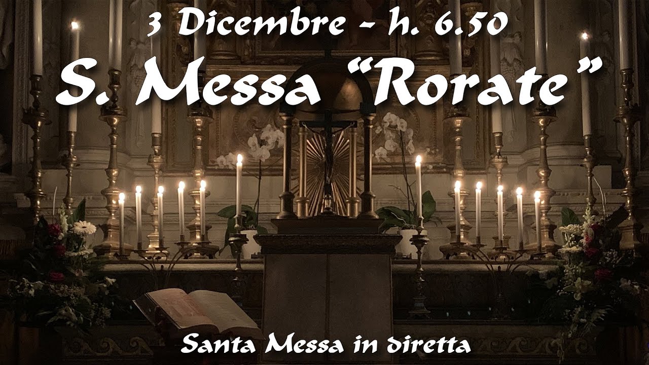 3 Dicembre 2022 - S. Messa 
