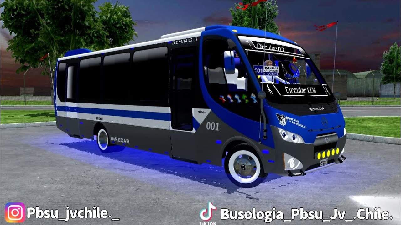 Inrecar Geminis Frontal y Tracero Puma Lo915[Puertas Ejecutivas]💎 Ferrobus S.A.