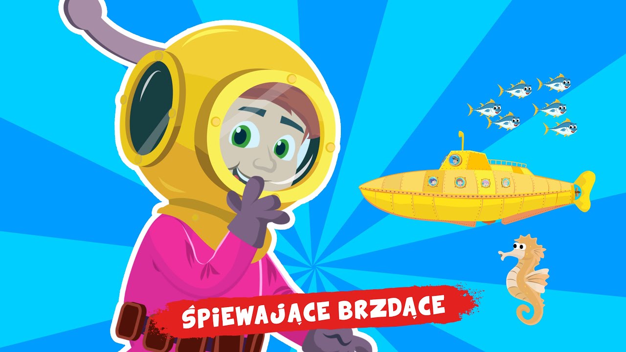 Śpiewające Brzdące - Morska zabawa - Piosenki dla dzieci 🪼🐳🦈