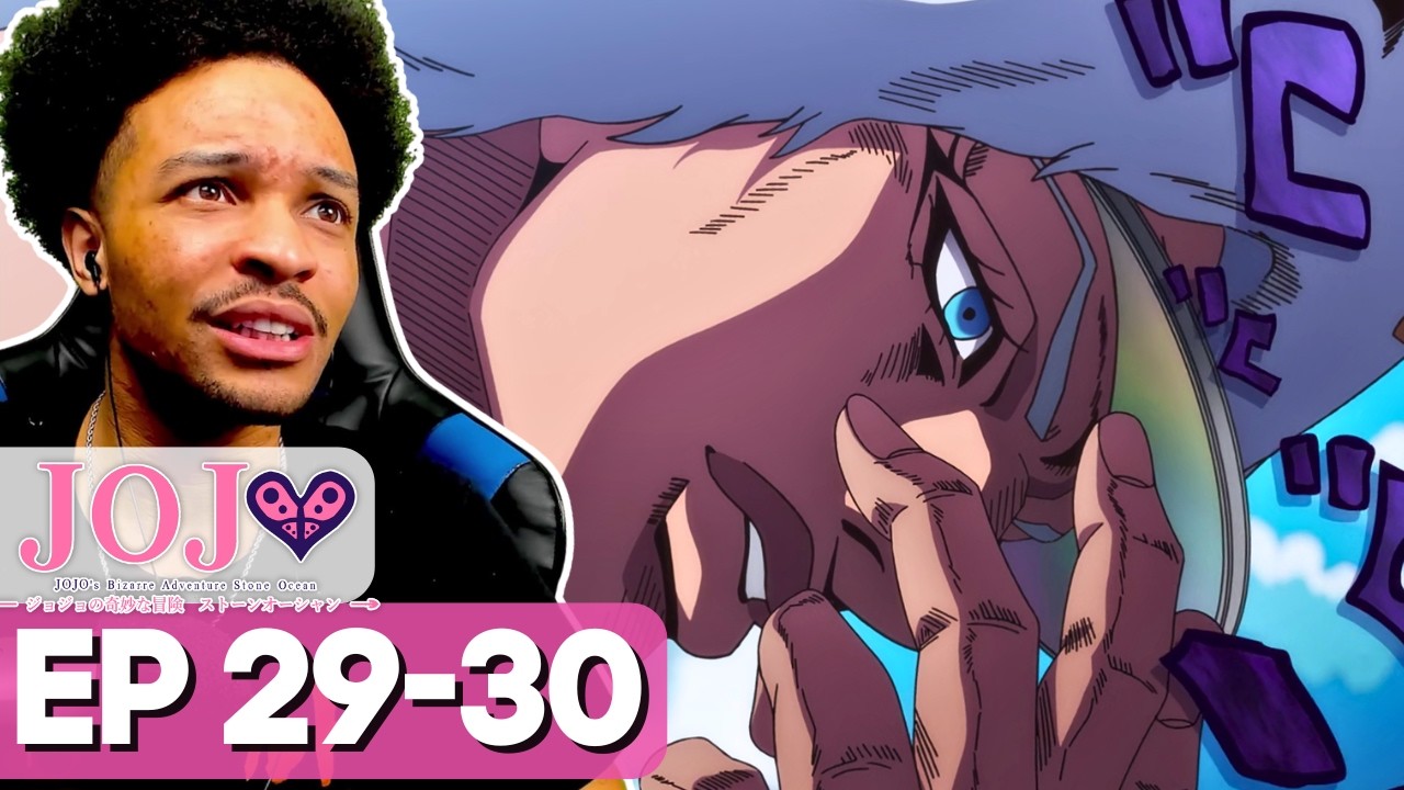 Weather Report's Memories Return! | JJBA Stone Ocean Episode 29-30 Reaction