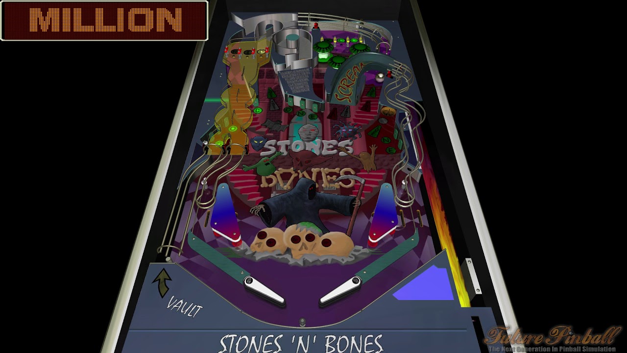 Stones 'n' Bones - Digital Illusions(Pinball Fantasies - Amiga) - Future Pinball