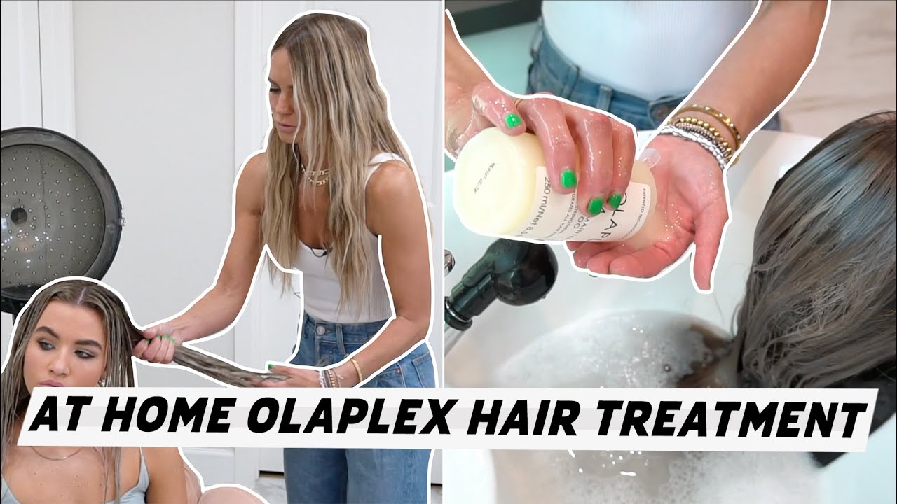 At Home Olaplex Hair Treatment! | @Hairby_chrissy
