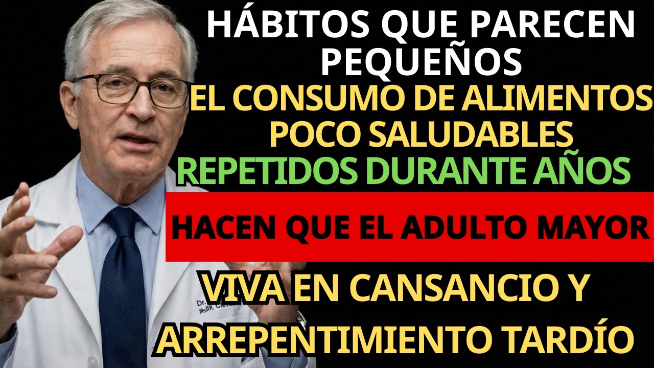 hábitos que parecen pequeños el consumo de alimentos poco saludables repetidos durante años hacen