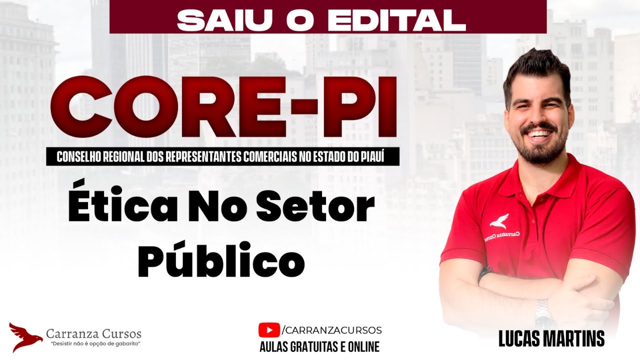 CORE-PI &Eacute;tica no Setor P&uacute;blico Administra&ccedil;&atilde;o para Concurso P&uacute;blico | Mais Cobrados