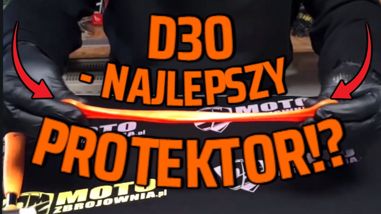 Test motocyklowych protektorów D3O - wybitny poziom ochrony i rewelacyjna wygoda