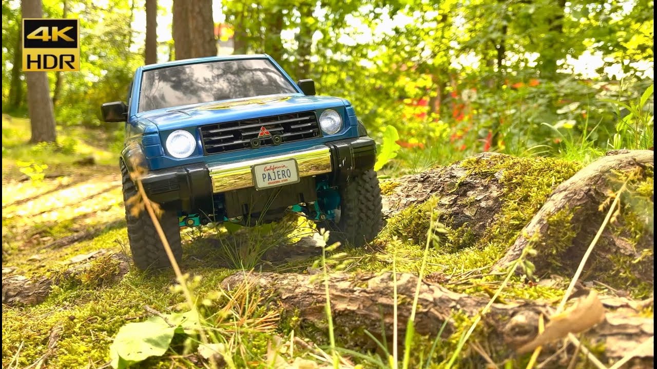 Tamiya CC01 Mitsubishi Pajero - Fusion SE 1200 kV test