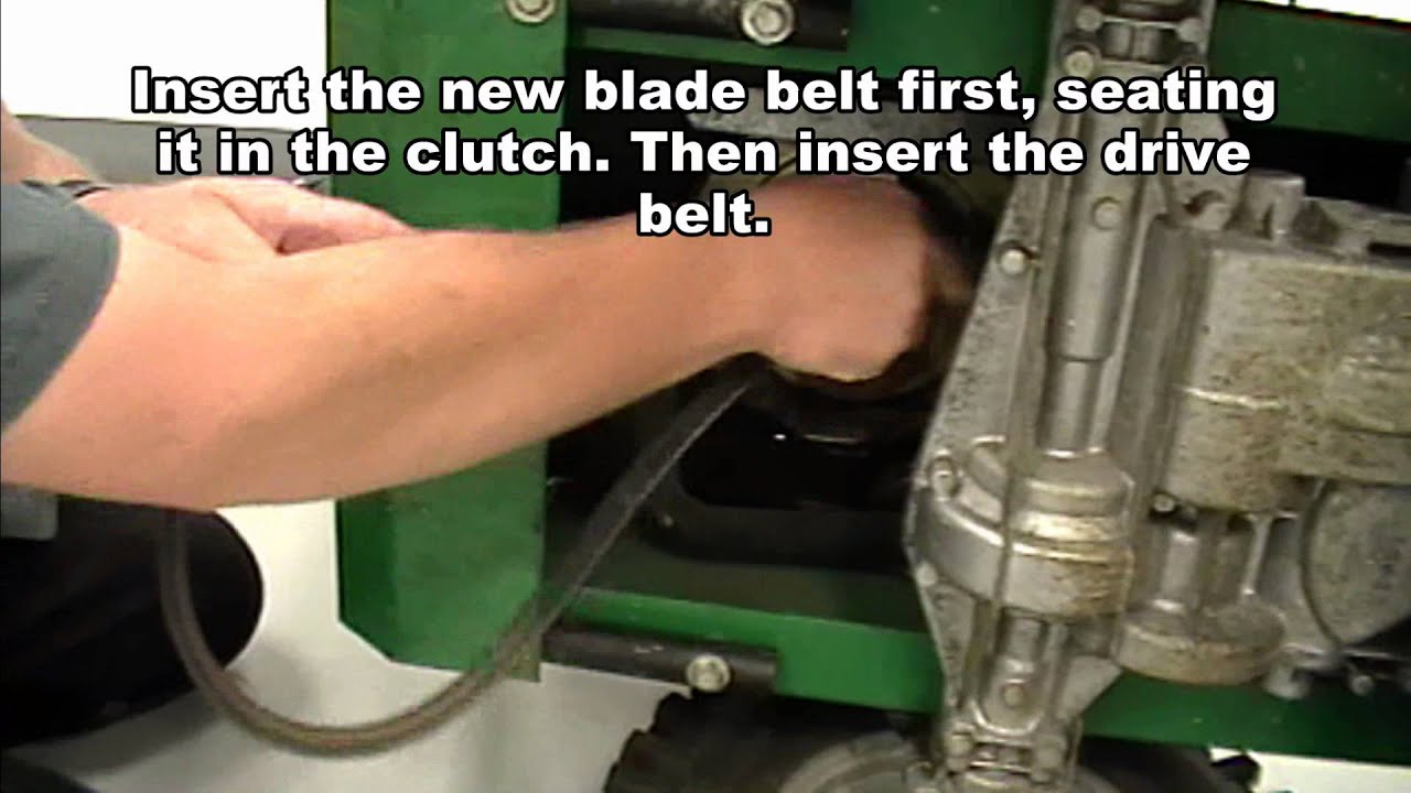 BC24 Belt Replacement Video