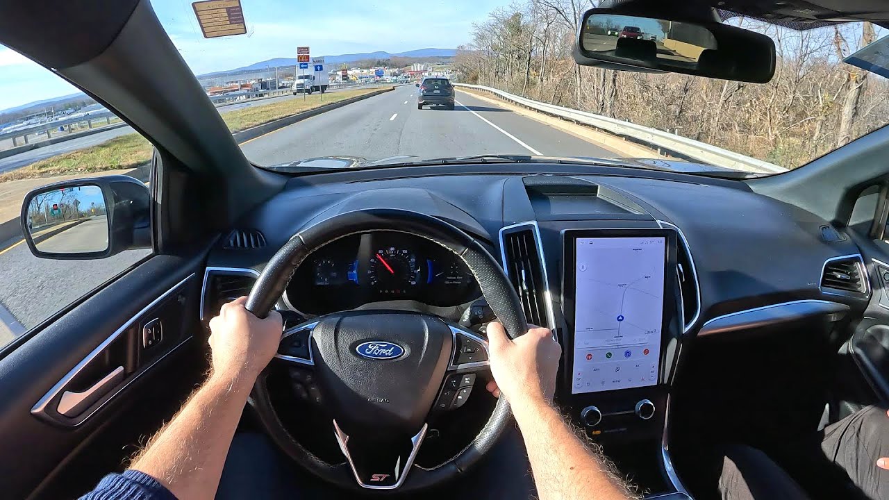 Ford Edge ST 2024 года — тест-драйв от первого лица