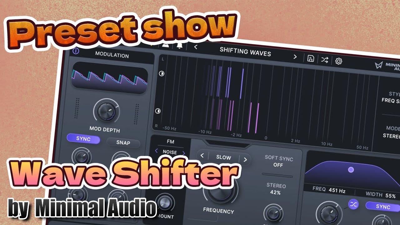 Wave Shifter  by Minimal Audio All Presets Sound Check