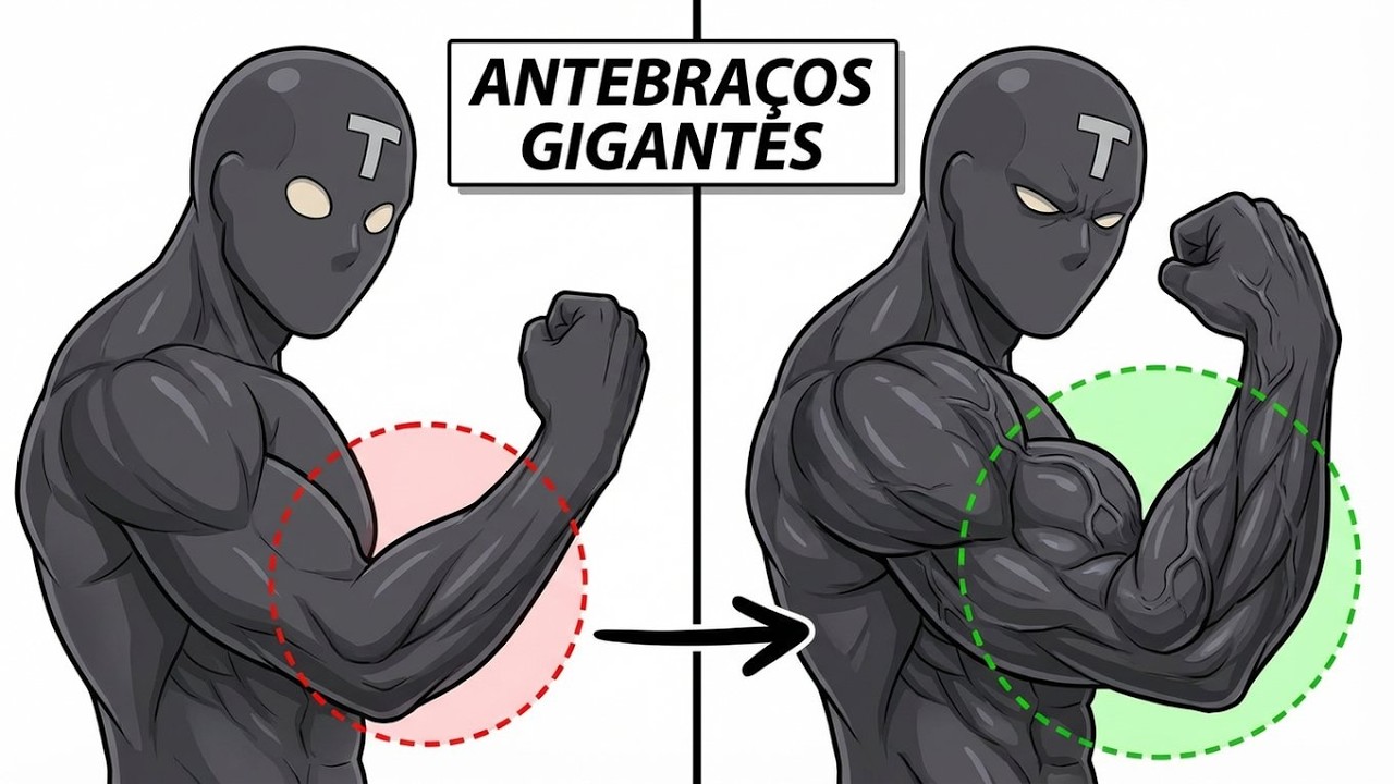 Quer antebraços MAIORES? FAÇA ESTES (5 Melhores Exercícios para Antebraços)