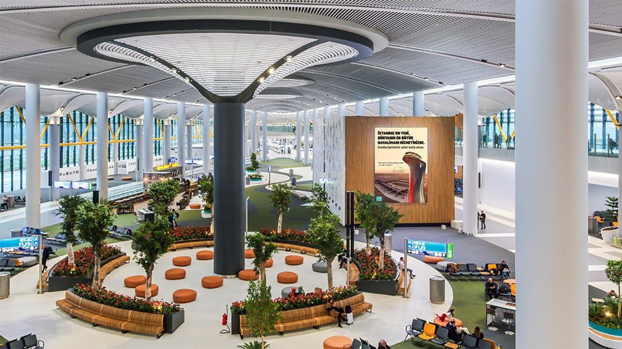 🇹🇷  Istanbul Airport Walking Tour | Inside One of the World’s Largest Airports (2025)